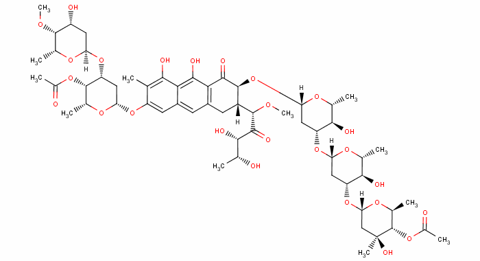 Chromoycin a3 Structure,7059-24-7Structure