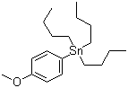 Tributyl(4-methoxyphenyl)stannane Structure,70744-47-7Structure