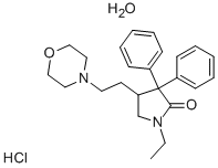 Doxapram hydrochloride monohydrate Structure,7081-53-0Structure