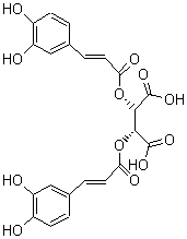 菊苣酸結(jié)構(gòu)式_70831-56-0結(jié)構(gòu)式