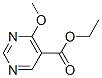 5-Pyrimidinecarboxylic acid, 4-methoxy-, ethyl esterStructure,71133-21-6Structure 5-Pyrimidinecarboxylic acid, 4-methoxy-, ethyl ester Structure,71133-21-6Structure