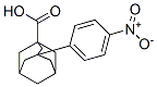 3-(4-Nitrophenyl)adamantane-1-carboxylic acid Structure,7123-76-4Structure