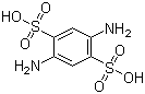 P-phenylene diamine-2,5-disulfonic acid Structure,7139-89-1Structure