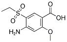 4-Amino-5-ethylsulfonyl-2-methoxybenzoic acid Structure,71675-87-1Structure