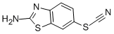 2-Amino-6-thiocyanatobenzothiazole Structure,7170-77-6Structure