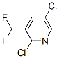 2,5-Dichloro-3-(difluoromethyl)pyridine Structure,71701-93-4Structure