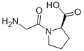 1-(2-Amino-acetyl)-pyrrolidine-2-carboxylicacid Structure,71884-56-5Structure