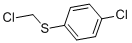 Chloromethyl 4-chlorophenyl sulfide Structure,7205-90-5Structure