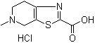 4,5,6,7-Tetrahydro-5-methyl-thiazolo[5,4-c]pyridine-2-carboxylic acid hydrochloride Structure,720720-96-7Structure