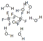 Copper(ii) tetrafluoroborate hexahydrate Structure,72259-10-0Structure