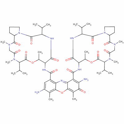 7-Aminoactinomycin d Structure,7240-37-1Structure