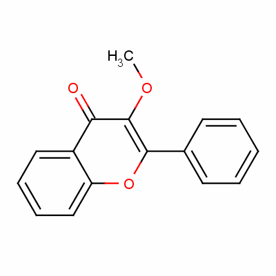 3-甲氧基黃酮結(jié)構(gòu)式_7245-02-5結(jié)構(gòu)式