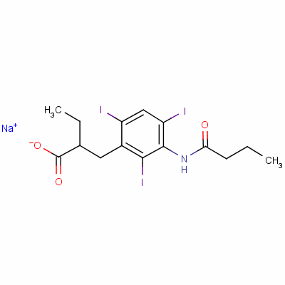 酪泮酸鈉結(jié)構(gòu)式_7246-21-1結(jié)構(gòu)式