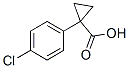 1-(4-Chlorophenyl)cyclopropanecarboxylic acid Structure,72934-37-3Structure