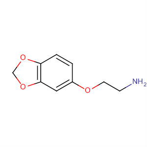 2-(Benzo[d][1,3]dioxol-5-yloxy)ethanamine Structure,72955-85-2Structure