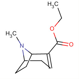 8-Azabicyclo[3.2.1]oct-2-ene-2-carboxylic acid 8-methyl-ethyl ester Structure,73045-45-1Structure