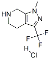 1-Methyl-3-(trifluoromethyl)-4,5,6,7-tetrahydro-1H-pyrazolo[3,4-c]pyridine hydrochloride Structure,733757-93-2Structure