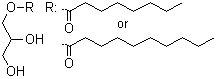 Decanoyl- and octanoyl glycerides Structure,73398-61-5Structure