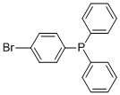 (4-Bromophenyl)diphenylphosphine Structure,734-59-8Structure