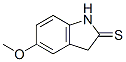 5-Methoxy-1,3-dihydro-indole-2-thioneStructure,73424-96-1Structure 5-Methoxy-1,3-dihydro-indole-2-thione Structure,73424-96-1Structure