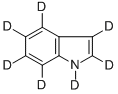 吲哚-D7結(jié)構(gòu)式_73509-20-3結(jié)構(gòu)式