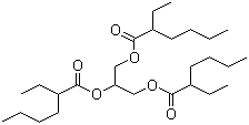 Glyceryl tri(2-ethylhexanoate) Structure,7360-38-5Structure