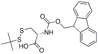 Fmoc-Cys(StBu)-OH結(jié)構(gòu)式_73724-43-3結(jié)構(gòu)式