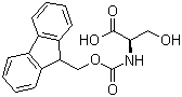 Fmoc-L-絲氨酸結構式_73724-45-5結構式