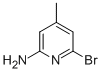 6-Bromo-4-methylpyridin-2-amine Structure,73895-98-4Structure