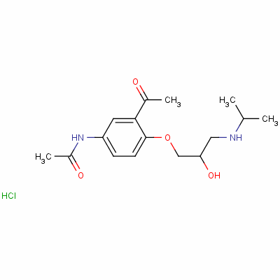 Acebutolol imp. b (ep) as hydrochloride Structure,73899-76-0Structure