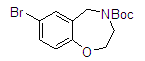 Tert-butyl 7-bromo-2,3-dihydro-1,4-benzoxazepine-4(5h)-carboxylate Structure,740842-73-3Structure