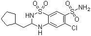 環(huán)戊噻嗪結(jié)構(gòu)式_742-20-1結(jié)構(gòu)式