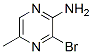 2-Pyrazinamine, 3-bromo-5-methyl- Structure,74290-65-6Structure