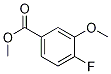 Methyl4-fluoro-3-methoxybenzoate Structure,74385-37-8Structure