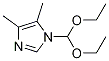 1-(Diethoxymethyl)-4,5-dimethyl-1h-imidazole Structure,74483-00-4Structure