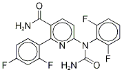 6-[(Aminocarbonyl)(2,6-difluorophenyl)amino]-2-(2,4-difluorophenyl)-3-pyridinecarboxamide Structure,745833-23-2Structure