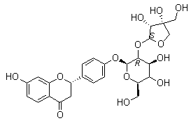 Liquiritin apioside Structure,74639-14-8Structure