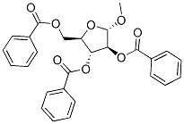 Methyl 2,3,5-tri-o-benzoyl-alpha-d-arabinofuranoside Structure,7473-42-9Structure