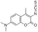 7-(Dimethylamino)-3-isothiocyanato-4-methyl-2h-1-benzopyran-2-one Structure,74802-04-3Structure