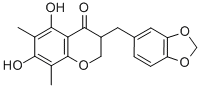 Methylophiopogonanone a Structure,74805-92-8Structure