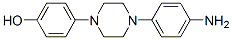 1-(4-Aminophenyl)-4-(4-hydroxyphenyl)piperazine Structure,74853-08-0Structure