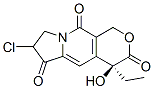 1H-Pyrano[3,4-f]indolizine-3,6,10(4H)-trione, 7-chloro-4-ethyl-7,8-dihydro-4-hydroxy-, (4S)- Structure,748799-31-7Structure