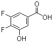 3,4-Difluoro-5-hydroxybenzoicacid Structure,749230-45-3Structure