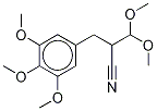 3,4,5-Trimethoxy-2’-cyano-di-hydrocinnamaldehyde dimethylacetal Structure,7520-70-9Structure