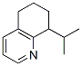 Quinoline, 5,6,7,8-tetrahydro-8-(1-methylethyl)- (9ci) Structure,75414-03-8Structure