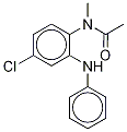 N-[4-chloro-2-(phenylamino)phenyl]-n-methylacetamide Structure,75524-13-9Structure