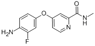 4-(4-Amino-3-fluorophenoxy)pyridine-2-carboxylic acid methylamide Structure,757251-39-1Structure