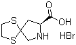 1,4-Dithia-7-azaspiro[4,4]nonane-8-carboxylic acid hydrobromide Structure,75776-79-3Structure