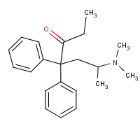 (+/-)-Methad酮結構式_76-99-3結構式