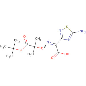 (Z)-2-[[1-(tert-butoxycarbonyl)-1-methylethoxy]imino]-2-(5-amino-[124]thiadiazol-3-yl)-acetic acid Structure,76028-96-1Structure